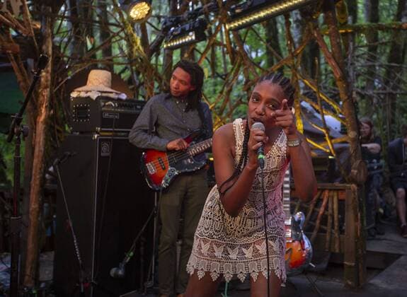 August 2, 2019, Happy Valley, Oregon, U.S: Mereba performs at Pickathon Music festival in Happy Valley Oregon August 2, 2019. Happy Valley U.S. - ZUMAb190 20190802_znp_b190_031 Copyright: xNataliexBehringx