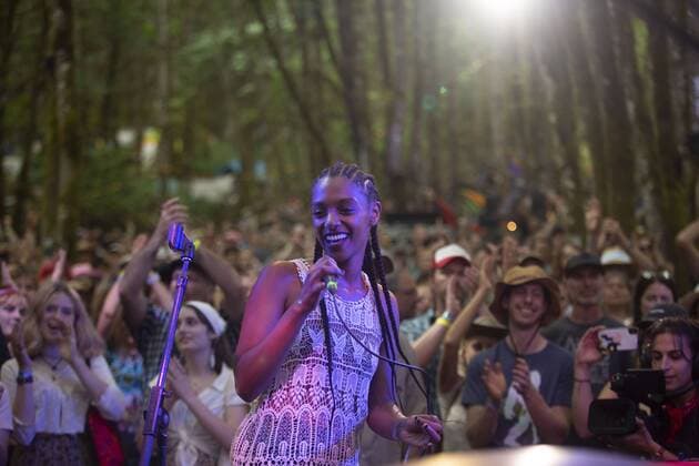 August 2, 2019, Happy Valley, Oregon, U.S: Mereba performs at Pickathon Music festival in Happy Valley Oregon August 2, 2019. Happy Valley U.S. - ZUMAb190 20190802_znp_b190_037 Copyright: xNataliexBehringx
