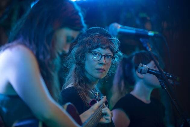 August 2, 2019, Happy Valley, Oregon, U.S: Mountain Man, Molly Erin Sarle (L), Alexandra Sauser-Monnig (C) and Amelia Randall Meath (R) perform at Pickathon Music festival in Happy Valley Oregon August 2, 2019. Happy Valley U.S. - ZUMAb190 20190802_znp_b190_053 Copyright: xNataliexBehringx