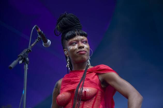 August 4, 2019, Happy Valley, Oregon, U.S: Sudan Archives performs at Pickathon Music festival in Happy Valley Oregon August 4, 2019. Happy Valley U.S. - ZUMAb190 20190804_znp_b190_020 Copyright: xNataliexBehringx