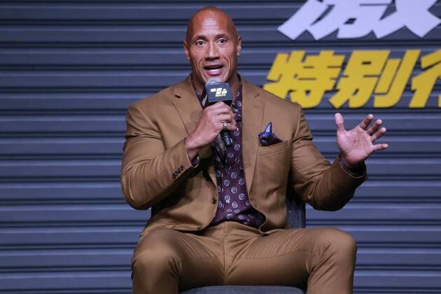 BEIJING, CHINA - AUGUST 05: Actor Dwayne Johnson attends the Fast & Furious: Hobbs & Shaw press conference on August 5, 2019 in Beijing, China.  Copyright: xVCGx CFP111228781668