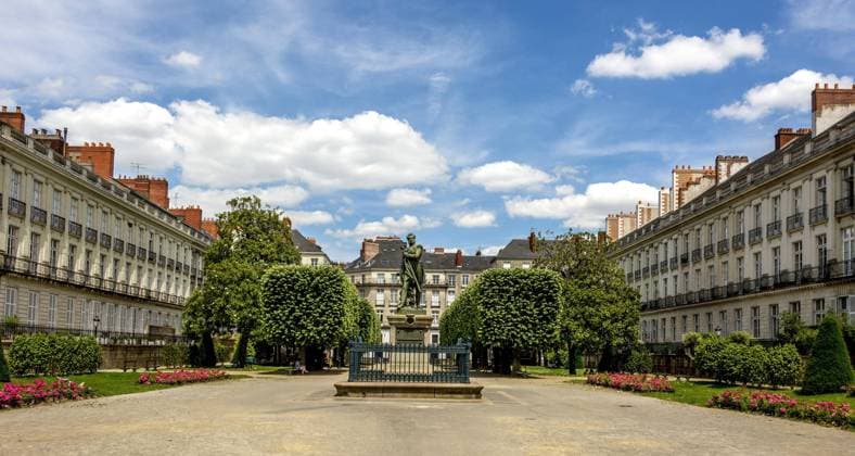  Nantes, die Kurse Cambronne, Departement Loire Atlantique, Pays de la Loire, Frankreich, Europa *** Nantes, the courses Cambronne, Department Loire Atlantique, Pays de la Loire, France, Europe Copyright: imageBROKER/BernardxJaubert iblbja04954013.jpg
