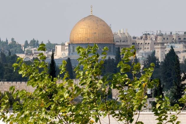 August 7, 2019, Jerusalem, Israel: The golden Dome of the Rock and mosque of Haram al Sharif, The Noble Sanctuary, on Temple Mount was built over the Foundation Stone at the exact location of the Jewish temples. Religious Jews are in the midst of observing the Three Weeks or Bein HaMetzarim , a period of mourning over the destruction of the first and second Jewish Temples, a period that will climax on the ninth day of the Jewish month of Av, observed beginning the evening of 10th August, 2019. Jerusalem Israel - ZUMAa126 20190807_zap_a126_001 Copyright: xNirxAlonx