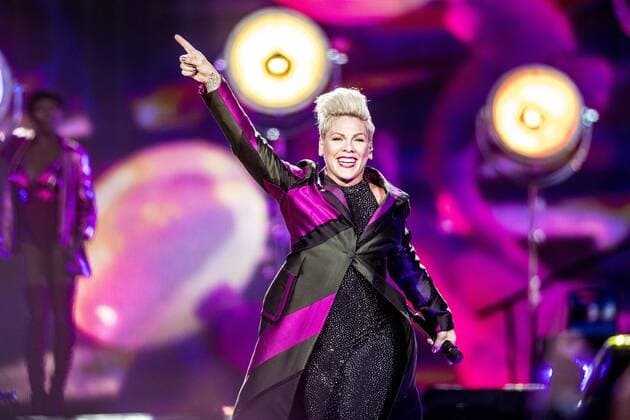 American Pink gives concert during its Beautiful Trauma World Tour 2019 at CASA Arena in Horsens, Wednesday, August 7, 2019, Horsens,  Copyright: MichaelDrost-Hansen,xmichaeldrosthansen@icloud.comxwww.michaeldrosthansen.com MichaelxDrost-Hansenx COP103 spdk20190807-214915-L