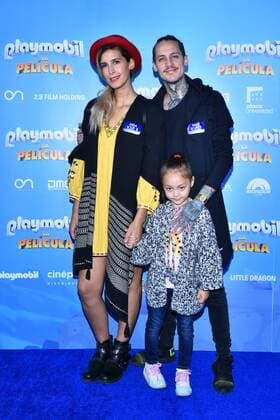 Playmobil film premiere in Mexico MEXICO CITY, MEXICO - AUGUST 10: Rocio Garcia and Pablo Holman poses for photos during the blue carpet of Playmobil film premiere at Cinepolis Plaza Universidad on August 9, 2019 in Mexico City Mexico  Copyright: xCarlosxTischlerx EYE7031