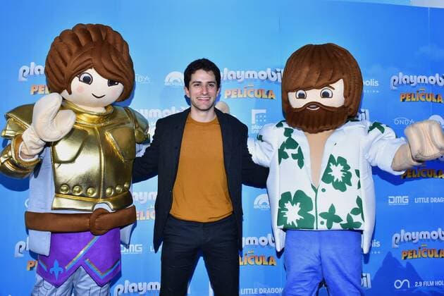 Playmobil film premiere in Mexico MEXICO CITY, MEXICO - AUGUST 10: Dario Yazbek Bernal poses for photos during the blue carpet of Playmobil film premiere at Cinepolis Plaza Universidad on August 9, 2019 in Mexico City Mexico  Copyright: xCarlosxTischlerx EYE7165