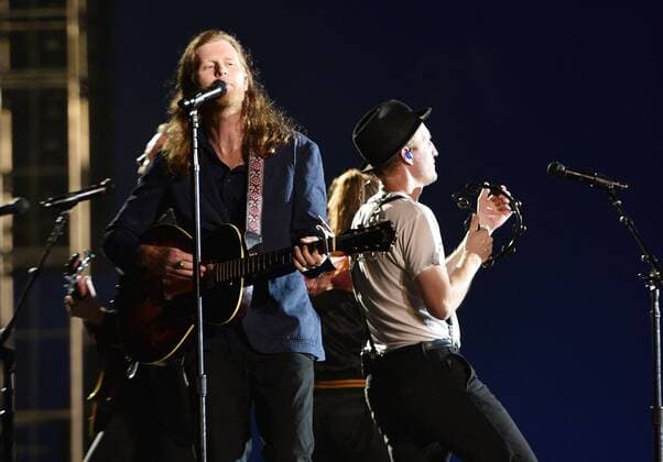 SAN FRANCISCO, CALIFORNIA - AUGUST 09: The Lumineers - Wesley Schultz and Jeremiah Fraites perform during the 2019 Outside Lands music festival at Golden Gate Park on August 09, 2019 in San Francisco, California. Photo: imageSPACE MediaPunch Copyright: ximageSPACEx