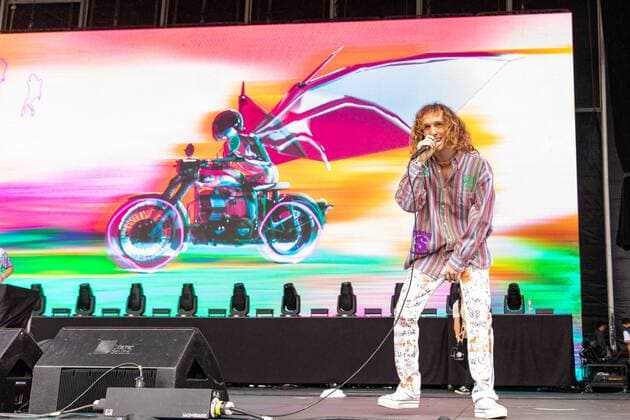 August 10, 2019, San Francisco, California, U.S: Singer FELLY (CHRISTIAN FELNER) during Outside Lands Music Festival at Golden Gate Park in San Francisco, California San Francisco U.S. - ZUMAs135 20190810_zap_s135_002 Copyright: xDanielxDeSloverx