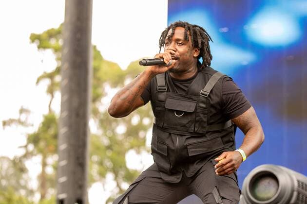 August 10, 2019, San Francisco, California, U.S: Rapper ALLBLACK during Outside Lands Music Festival at Golden Gate Park in San Francisco, California San Francisco U.S. - ZUMAs135 20190810_zap_s135_026 Copyright: xDanielxDeSloverx