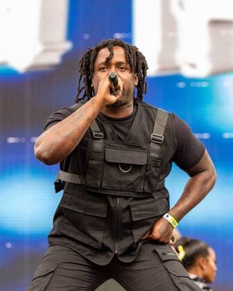 August 10, 2019, San Francisco, California, U.S: Rapper ALLBLACK during Outside Lands Music Festival at Golden Gate Park in San Francisco, California San Francisco U.S. - ZUMAs135 20190810_zap_s135_029 Copyright: xDanielxDeSloverx