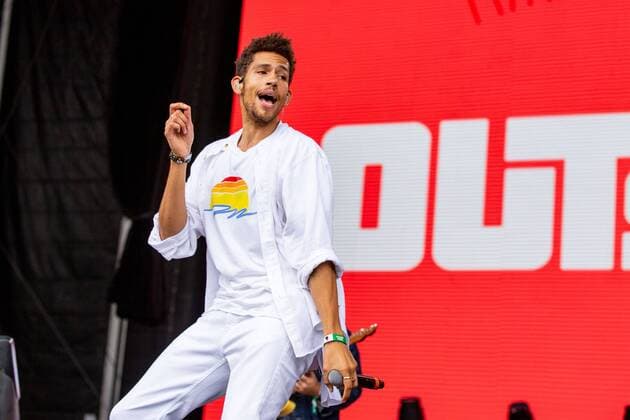 August 10, 2019, San Francisco, California, U.S: Musician NOMBE (NOAH MCBETH) during Outside Lands Music Festival at Golden Gate Park in San Francisco, California San Francisco U.S. - ZUMAs135 20190810_zap_s135_036 Copyright: xDanielxDeSloverx
