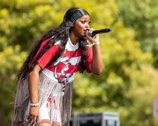August 10, 2019, San Francisco, California, U.S: TIERRA WHACK during Outside Lands Music Festival at Golden Gate Park in San Francisco, California San Francisco U.S. - ZUMAs135 20190810_zap_s135_075 Copyright: xDanielxDeSloverx
