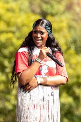 August 10, 2019, San Francisco, California, U.S: TIERRA WHACK during Outside Lands Music Festival at Golden Gate Park in San Francisco, California San Francisco U.S. - ZUMAs135 20190810_zap_s135_076 Copyright: xDanielxDeSloverx