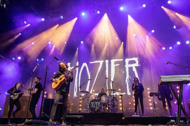 August 10, 2019, San Francisco, California, U.S: ANDREW HOZIER-BYRNE of Hozier during Outside Lands Music Festival at Golden Gate Park in San Francisco, California San Francisco U.S. - ZUMAs135 20190810_zap_s135_095 Copyright: xDanielxDeSloverx