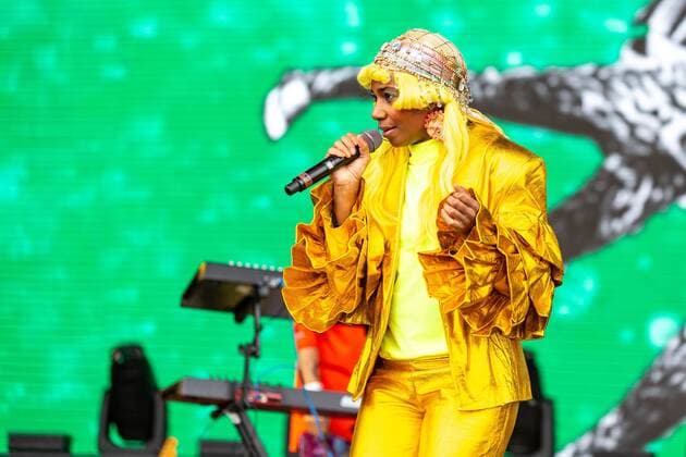 August 10, 2019, San Francisco, California, U.S: SANTIGOLD (SANTI WHITE) during Outside Lands Music Festival at Golden Gate Park in San Francisco, California San Francisco U.S. - ZUMAs135 20190810_zap_s135_105 Copyright: xDanielxDeSloverx