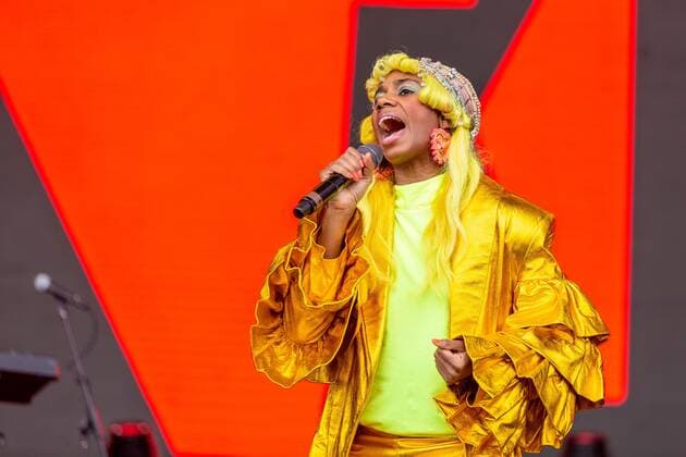 August 10, 2019, San Francisco, California, U.S: SANTIGOLD (SANTI WHITE) during Outside Lands Music Festival at Golden Gate Park in San Francisco, California San Francisco U.S. - ZUMAs135 20190810_zap_s135_109 Copyright: xDanielxDeSloverx