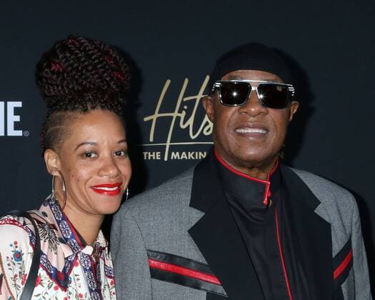 August 8, 2019, Los Angeles, CA, USA: LOS ANGELES - AUG 8: Tomeeka Robyn Bracy, Stevie Wonder at the Hitsville: The Making Of Motown Premiere at the Harmony Gold Theater on August 8, 2019 in Los Angeles, CA Los Angeles USA - ZUMAb170 20190808_zap_b170_187 Copyright: xKayxBlakex