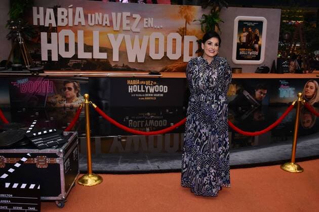 Once Upon a Time in Hollywood film premiere in Mexico MEXICO CITY, MEXICO - AUGUST 12: Producer Shannon McIntosh poses for photos during the Once Upon a Time in Hollywood film premiere at Toreo Parque Central on August 12, 2019 in Mexico City Mexico  Copyright: xCarlosxTischlerx EYE8196