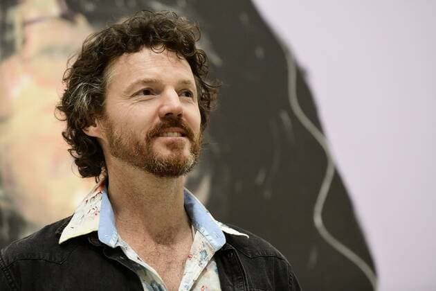 ARCHIBALD PEOPLE?S CHOICE AWARD, Artist David Darcy speaks to the media after being announced as the 2019 Archibald People s Choice award winner at the Art Gallery of NSW, Sydney, Wednesday, August 14, 2019. David Darcy s portrait of Aboriginal Elder Daisy Tjuparntarri Ward has won him the 2019 Archibald Prize ANZ People s Choice award. ( NO ARCHIVING, EDITORIAL USE ONLY, NO USE IN BOOKS WITHOUT CONSENT SYDNEY NSW AUSTRALIA  Copyright: xBIANCAxDExMARCHIx 20190814001413242738