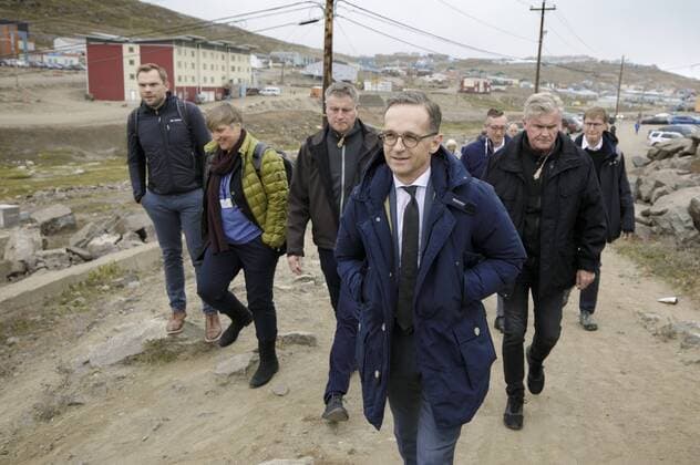 Federal Foreign Minister Heiko Maas, SPD, passes through Iqaluit Canada 14 08 2019 Iqaluit Canada Copyright: xThomasxImo photothek.netx