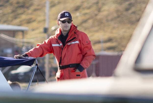 Federal Foreign Minister Heiko Maas, SPD, visits Sirmilik National Park in Pond Inlet Canada Here in a heat protection suit before crossing into the National Park 15 08 2019 Pond Inlet Canada Copyright: xThomasxImo photothek.netx
