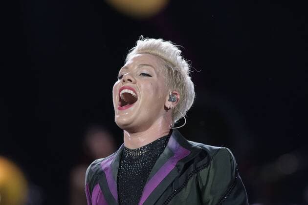 PINK P NK Alecia Beth Moore Beautiful Trauma Tour live at the Olympic Stadium, Munich 26 07 2019