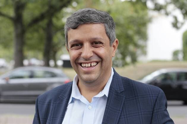 Members of Parliament Raed Saleh, SPD, Germany, Berlin Spandau, The non-party alliance of the democratic parties Spandaus, SPD, CDU, Greens, FDP and DIE LINKE invites to a picnic for democracy on the future square of the White Rose 17 08 2019