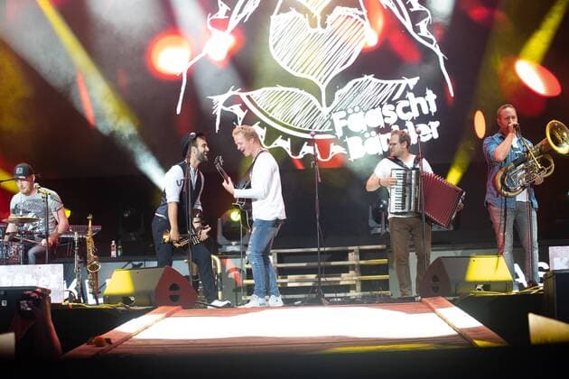 16 08 2019, Kitzbühel Music Festival 2019, The Fäaschtbänkler, Kitzbühel Kitzbühel Music Festival Kitzbühel Austria Copyright: xJustxPictures AlexanderxRaemyx