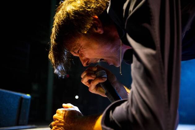August 18, 2019, Paredes De Coura, Portugal: Brett Anderson from the English rock band, Suede performs live on stage at the Vodafone Paredes de Coura music festival. Paredes De Coura Portugal - ZUMAs197 20190818_zaa_s197_012 Copyright: xDiogoxBaptistax