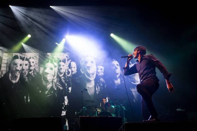August 18, 2019, Paredes De Coura, Portugal: Brett Anderson from the English rock band, Suede performs live on stage at the Vodafone Paredes de Coura music festival. Paredes De Coura Portugal - ZUMAs197 20190818_zaa_s197_007 Copyright: xDiogoxBaptistax