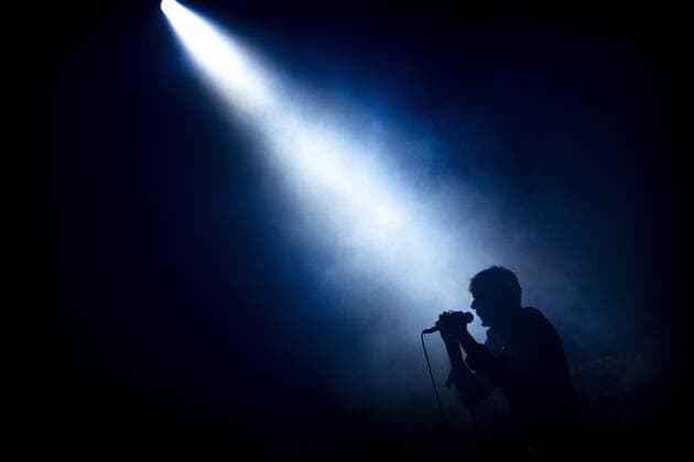 August 18, 2019, Paredes De Coura, Portugal: Brett Anderson from the English rock band, Suede performs live on stage at the Vodafone Paredes de Coura music festival. Paredes De Coura Portugal - ZUMAs197 20190818_zaa_s197_001 Copyright: xDiogoxBaptistax