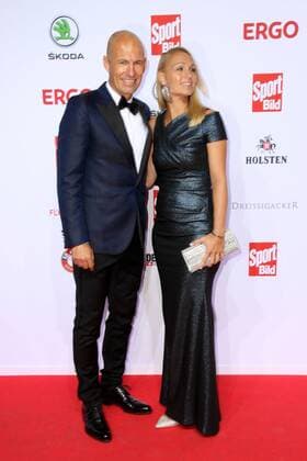 Arjen Robben and his wife Bernadien Eillert at the presentation of the Sport Bild Award on 19 08 2019 in Hamburg Sport Bild Awards 2019 presentation in Hamburg