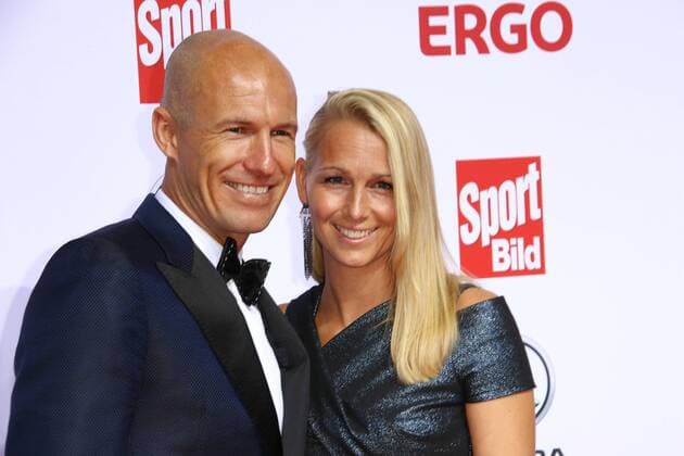 Arjen Robben and his wife Bernadien Eillert at the presentation of the Sport Bild Award on 19 08 2019 in Hamburg Sport Bild Awards 2019 presentation in Hamburg