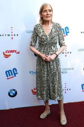 Award GOETZ GEORGE PRIZE 2019 Prizewinner Margit Carstensen on the Red Carpet for the presentation of the GOETZ GEORGE PRIZE on 19 August 2018 in the Astor Film Lounge The endowed prize shall commemorate this lifes work of Goetz George Berlin Charlottenburg Berlin Germany