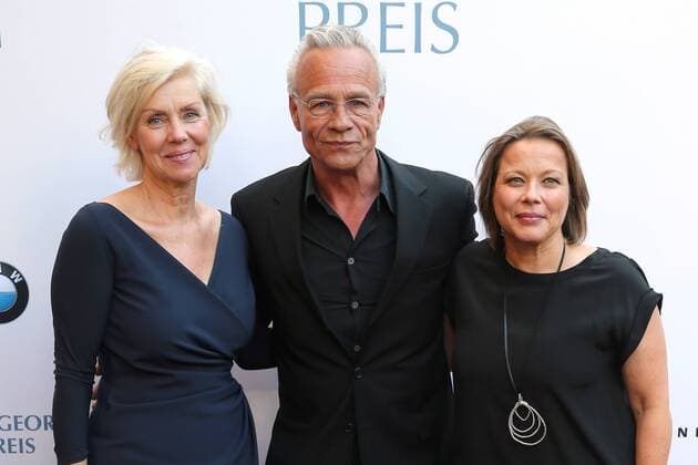 GOETZ GEORGE PRIZE 2019 Marika George, Klaus Behrendt and Tanja George on the Red Carpet for the GOETZ GEORGE PRIZE on 19 August 2018 in the Astor Film Lounge The endowed prize shall commemorate this lifes work of Goetz George Berlin Charlottenburg Berlin Germany