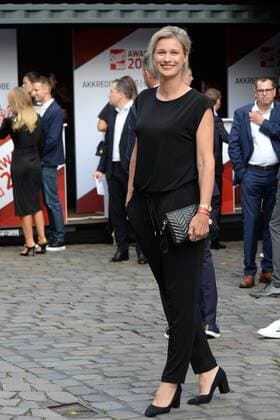Hamburg, 19 08 2019 Britta Heidemann on her way to the presentation of the Sport Bild Award 2019 in Hamburg The festive gala took place in the Fischauktionshalle Prominent guests at the Sportbild Award 2019 in Hamburg, Hamburg St Pauli Hamburg Germany