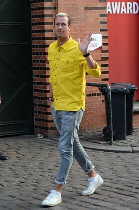 Hamburg, 19 08 2019 Handballer Pascal Hens on his way to the presentation of the Sport Bild Award 2019 in Hamburg The festive gala took place in the Fischauktionshalle Prominent guests at the Sportbild Award 2019 in Hamburg, Hamburg St Pauli Hamburg Germany