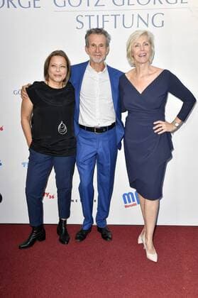 Tanja George, Ulrich Matthes and Marika Ullrich at the presentation of the Götz George Prize 2019 in the Astor Film Lounge Berlin, 19 08 2019 Foto:xF.xKernx xFuturexImage