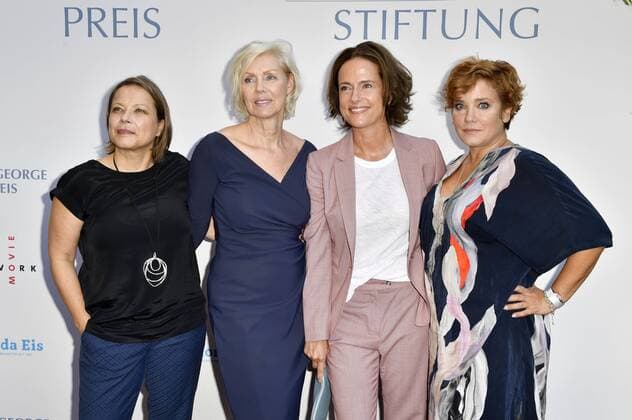 Tanja George, Marika Ullrich, Claudia Michelsen and Muriel Baumeister at the presentation of the Götz George Prize 2019 in the Astor Film Lounge Berlin, 19 08 2019 Foto:xF.xKernx xFuturexImage