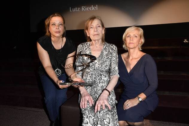 Tanja George, Margit Carstensen and Marika Ullrich at the presentation of the Götz George Prize 2019 in the Astor Film Lounge Berlin, 19 08 2019 Foto:xF.xKernx xFuturexImage
