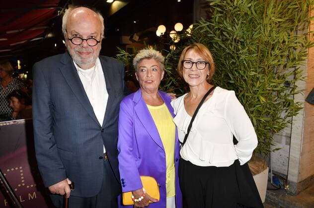 Hajo Gies, Brigitte Janner and Gitta Schweighöfer at the presentation of the Götz George Prize 2019 in the Astor Film Lounge Berlin, 19 08 2019 Foto:xF.xKernx xFuturexImage