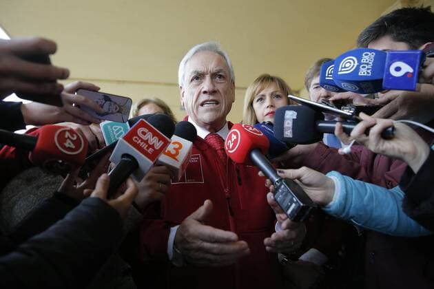 Chillan 20 de Agosto 2019 El presidente de la Republica, Sebastian Pinera, conversa con la prensa sobre la extradicion del comandante Ramiro . Javier Torres Aton Chile, Santiago Chile Aton_341001 *** Chillan August 20, 2019 The President of the Republic, Sebastian Pinera, talks to the press about the extradition of Commander Ramiro Javier Torres Aton Chile, Santiago Chile Aton 341001  Copyright: JAVIERxTORRES ATONxCHILE