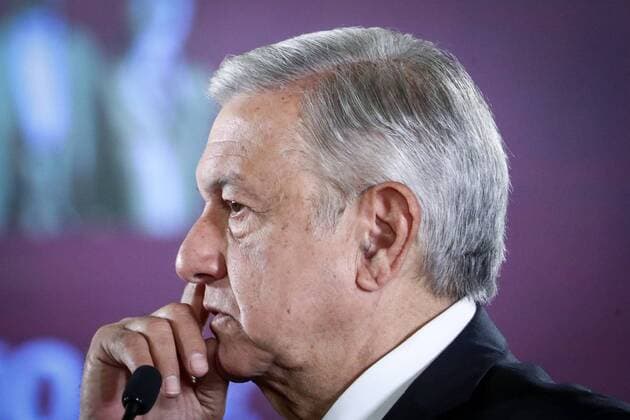 August 20, 2019 EUM20190820NAC04 JPG MEXICO CITY PresidencyPresidency AMLO The President of the Mexican Republic, Andres Manuel Lopez Obrador, during his morning conference this Tuesday, August 20, 2019 Photo Agency EL UNIVERSALDiego SimonEVZ  - ZUMAu78_ 20190820_zaf_u78_009 Copyright: xElxUniversalx