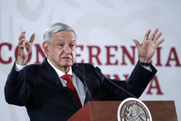 August 20, 2019 EUM20190820NAC03 JPG MEXICO CITY PresidencyPresidency AMLO The President of the Mexican Republic, Andres Manuel Lopez Obrador, during his morning conference this Tuesday, August 20, 2019 Photo Agency EL UNIVERSALDiego SimonEVZ  - ZUMAu78_ 20190820_zaf_u78_010 Copyright: xElxUniversalx