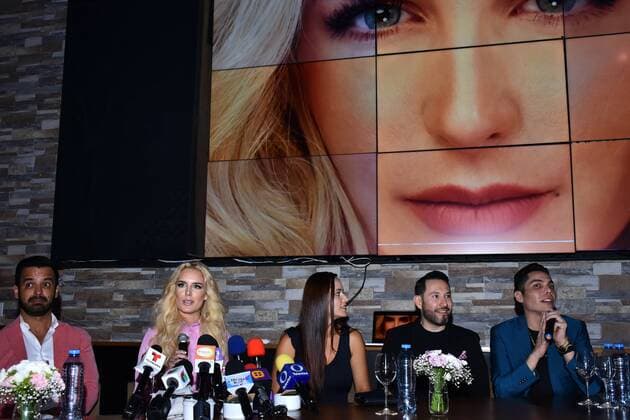 Dabalash Pressetermin in Mexiko-Stadt Tania Ruiz Eichelmann the new face of Dablash MEXICO CITY, MEXICO - AUGUST 20: Model Tania Ruiz Eichelmann speaks during a press conference to announce her is the new face of Dablash cosmetics 2019-2020 at Margarita s Kitchen and Bar on August 20, 2019 in Mexico City, Mexico  Copyright: xCarlosxTischlerx EYE2604