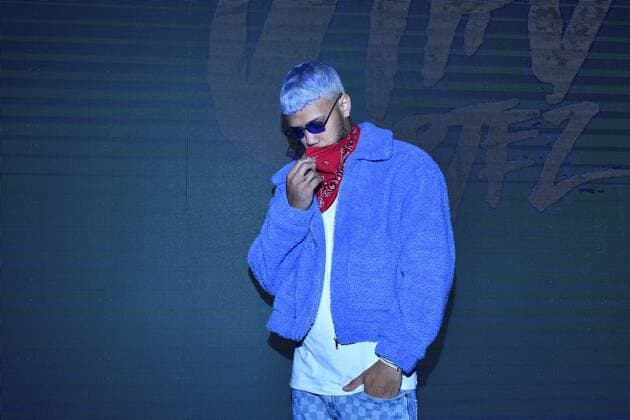 Jhay Cortez album Photocall MEXICO CITY, MEXICO - AUGUST 21: Puerto Rican singer of Reggaeton Jhay Cortez poses for photos before to offer a showcase to promote his hit No Me Conoce Remix at Universal Music Auditorium on August 21, 2019 in Mexico City, Mexico  Copyright: xCarlosxTischlerx EYE2886