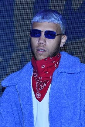 Jhay Cortez album Photocall MEXICO CITY, MEXICO - AUGUST 21: Puerto Rican singer of Reggaeton Jhay Cortez poses for photos before to offer a showcase to promote his hit No Me Conoce Remix at Universal Music Auditorium on August 21, 2019 in Mexico City, Mexico  Copyright: xCarlosxTischlerx EYE2906
