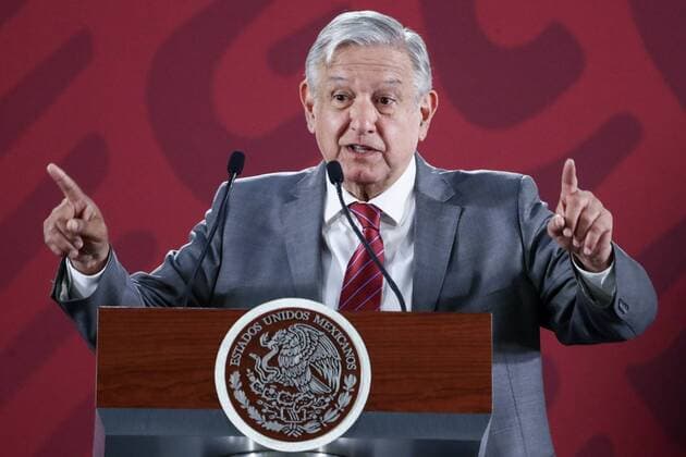 August 21, 2019 EUM20190821NAC10 JPG CIUDAD DE MEXICO, PresidencePresidence Conference 21 August 2019 President Andres Manuel Lopez Obrador led a press conference at the National Palace on August 21, 2019 in the event participated also David Leon Romero, holder of Civil Protection Photo Agency THE UNIVERSALIgnacio RamirezAFBV  - ZUMAu78_ 20190821_zaf_u78_042 Copyright: xElxUniversalx