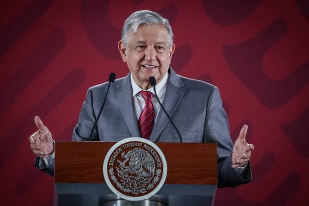 August 21, 2019 EUM20190821NAC12 JPG CIUDAD DE MEXICO, PresidencePresidence Conference 21 August 2019 President Andres Manuel Lopez Obrador led a press conference at the National Palace on August 21, 2019 in the event participated also David Leon Romero, holder of Civil Protection Photo Agency EL UNIVERSALIgnacio RamirezAFBV  - ZUMAu78_ 20190821_zaf_u78_043 Copyright: xElxUniversalx