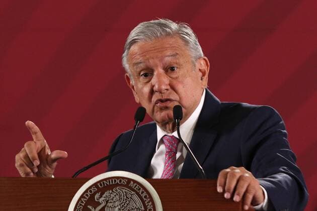 August 22, 2019 EUM20190822NAC03 JPG MEXICO CITY PresidencyPresidency AMLO August 22, 2019 President Andres Manuel Lopez Obrador during the National Palace morning conference Photo Agency EL UNIVERSALCarlos MejiaEELG  - ZUMAu78_ 20190822_zaf_u78_005 Copyright: xElxUniversalx
